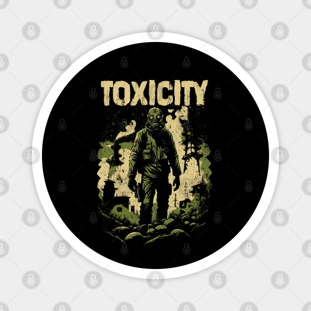 TOXICITY Magnet by artslaves